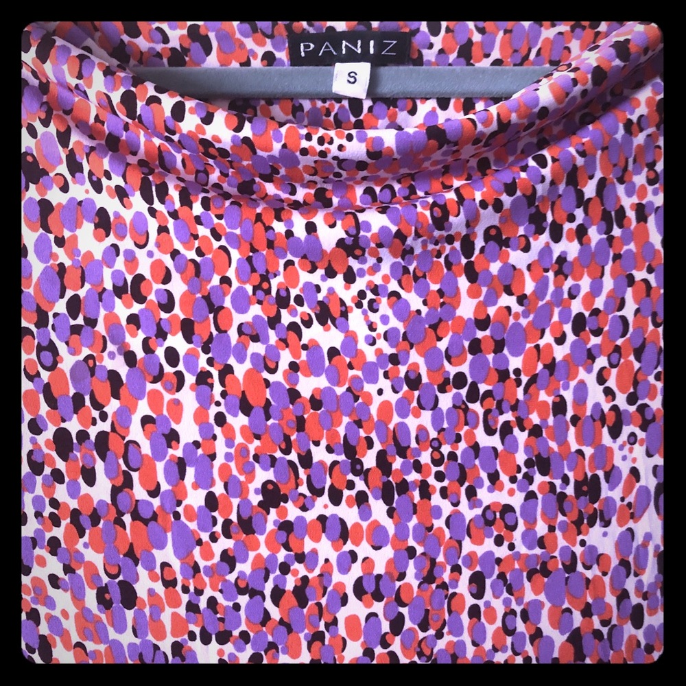 PANIZ boat neck midi dress